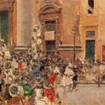 Carnaval en el corso romano, de Fortuny