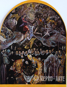 reproduccion el greco en venta, el entierro del conde Orgaz