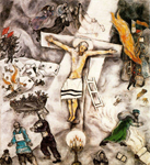 Crucifixi�n blanca - Chagall