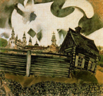 La casa gris - Chagall