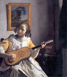 Mujer tocando la guitarra