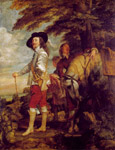 cuadro Retrato de Carlos I de Inglaterra, de van Dyck