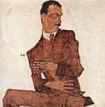Retrato Egon Schiele 2