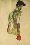 Retrato Egon Schiele 3