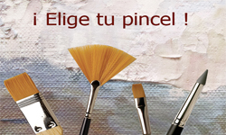 venta de pinceles para óleo y acrÃlico, tienda bellas artes