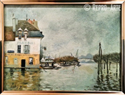 Copia Inundaci�n de Sisley, seg�n Repro-Arte