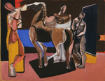 Caballo y figuras - Arshille Gorky