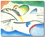 Carrera de caballos - Kandinsky